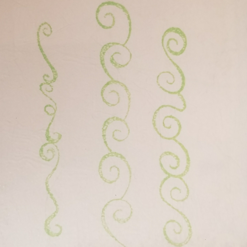 FREE w/$25 STAMPS Acrylic Stamp Sets Swirls Stamp Set Scrapbooking Card Making